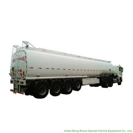 Porcellana tri asse del carro armato 45m3 del rimorchio di alluminio dei semi per diesel, olio, benzina, trasporto del combustibile fornitore