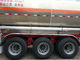 asse di alluminio del rimorchio 3 dei semi del combustibile 44m3 per trasporto 40T- 45Ton dell'olio di salute fornitore